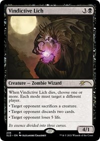 Vindictive Lich [Foil] - Secret Lair Drop Series