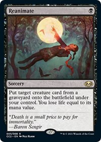 Reanimate - Commander Collection: Black