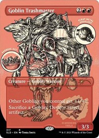 Goblin Trashmaster (Foil Etched) [Foil] - Secret Lair Drop Series