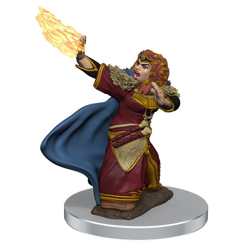 RPG Miniatures: Icons of the Realms - Female Dwarf Wizard Premium Figure