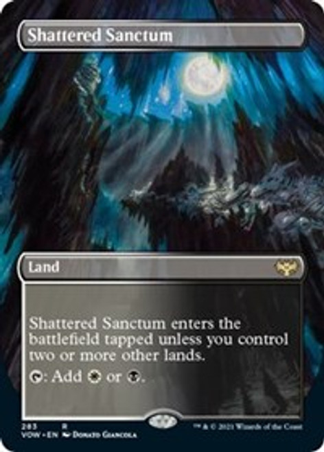 Shattered Sanctum (Borderless) - Innistrad: Crimson Vow