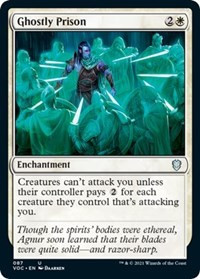 Ghostly Prison - Commander: Innistrad: Crimson Vow
