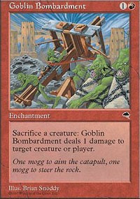 Goblin Bombardment - Tempest