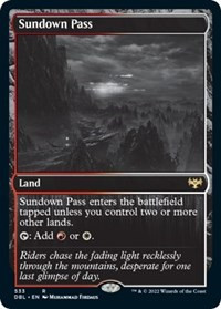 Sundown Pass - Innistrad: Double Feature