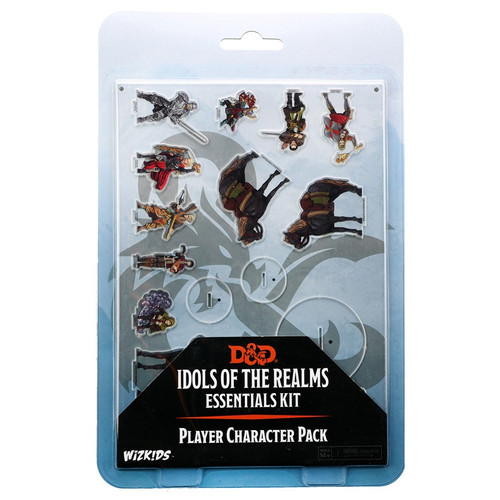 RPG Miniatures: Adventurers - Idols of the Realms: Essentials 2D Miniatures - Players Pack