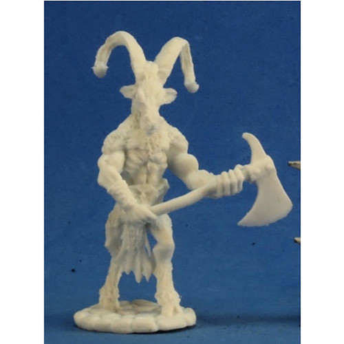 RPG Miniatures: Reaper Minis - Dark Heaven Bones: Beastman Warrior 2