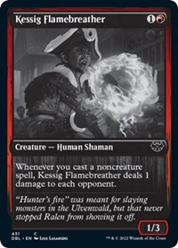 Kessig Flamebreather [Foil] - Innistrad: Double Feature