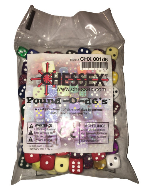 Dice and Gaming Accessories Bulk Dice: Pound-O-d6's