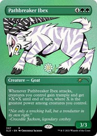 Pathbreaker Ibex (Foil Etched) [Foil] - Secret Lair Drop Series