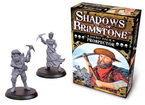Board Games: Shadows of Brimstone: Hero Pack Prospector