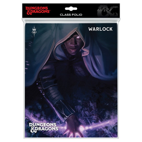 Dungeons & Dragons: Player Support - D&D Class Folio - Warlock (with Stickers)