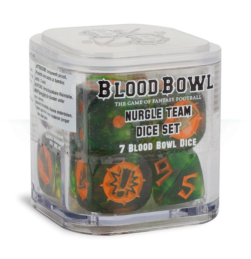 Blood Bowl: Nurgle Team Dice Set