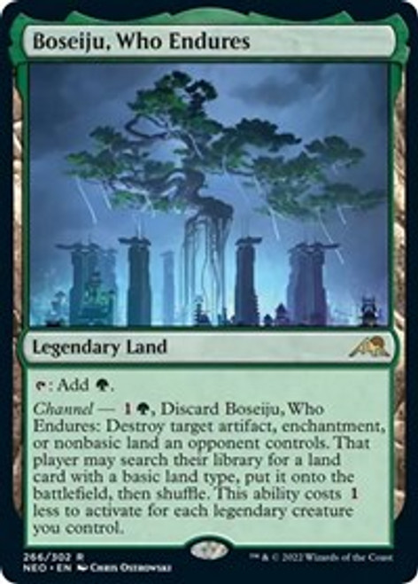 Boseiju, Who Endures [Foil] - Kamigawa: Neon Dynasty