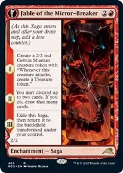 Fable of the Mirror-Breaker (Extended Art) - Kamigawa: Neon Dynasty