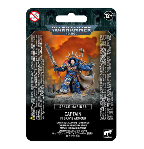 Warhammer 40K: Space Marines - Captain in Gravis Armor (48-70) [GAW 99070101077]