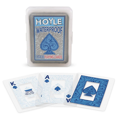 Card Games: Hoyle Clear Waterproof [JKR 130012019]
