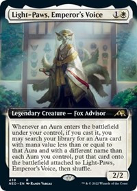 Light-Paws, Emperor's Voice (Extended Art) - Kamigawa: Neon Dynasty