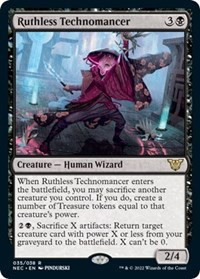 Ruthless Technomancer - Commander: Kamigawa: Neon Dynasty
