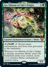 Go-Shintai of Life's Origin [Foil] - Commander: Kamigawa: Neon Dynasty