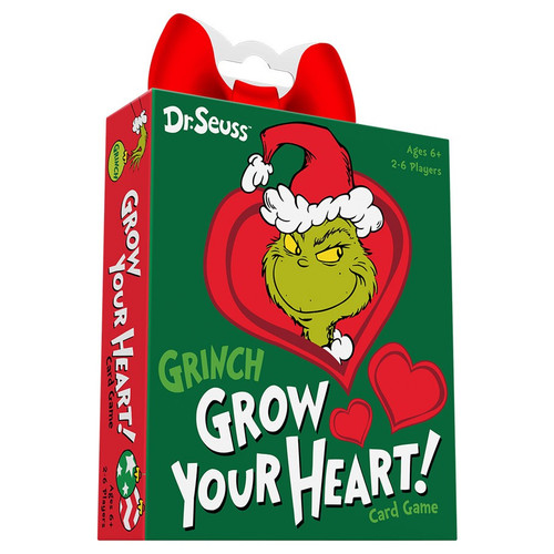 Card Games: Dr. Seuss: Grinch Grow Your Heart Game [FUN 56324]