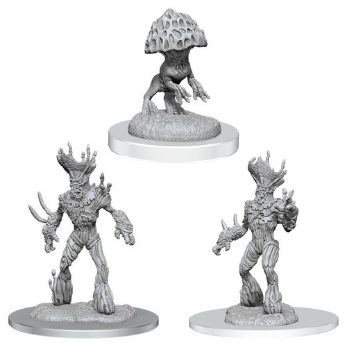RPG Miniatures: Monsters and Enemies - Nolzur's Marvelous Unpainted Minis: Myconid Sovereign & Sprouts [WZK 90427]