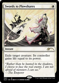 Swords to Plowshares (1021) [Foil] - Secret Lair Drop Series