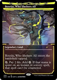 Boseiju, Who Shelters All (Neon Yellow) [Foil] - Secret Lair Drop Series