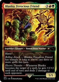 Blanka, Ferocious Friend [Foil] - Secret Lair Drop Series