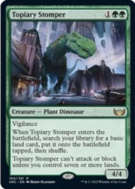 Topiary Stomper [Foil] - Streets of New Capenna