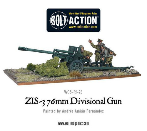 Bolt Action: Soviet ZIS-3 76mm Divisional Gun [WLG WGB-RI-23]