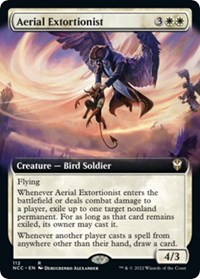 Aerial Extortionist (Extended Art) - Commander: Streets of New Capenna