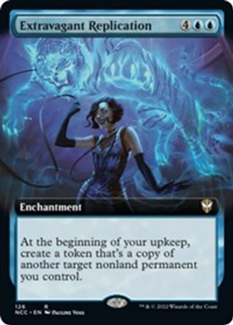 Extravagant Replication (Extended Art) - Commander: Streets of New Capenna