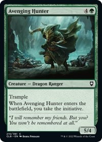 Avenging Hunter - Commander Legends: Battle for Baldur's Gate
