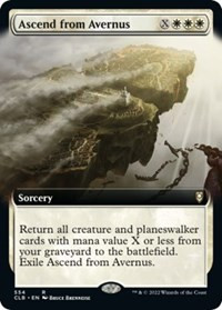 Ascend from Avernus (Extended Art) - Commander Legends: Battle for Baldur's Gate