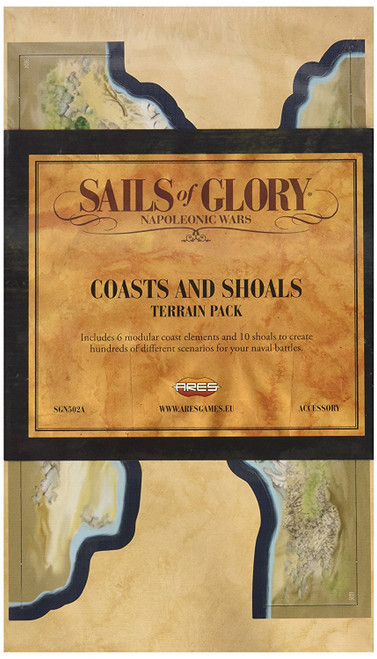 Sails of Glory: Terrain Pack - Coasts & Shoals