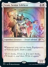 Sram, Senior Edificer [Foil] - Secret Lair Drop Series