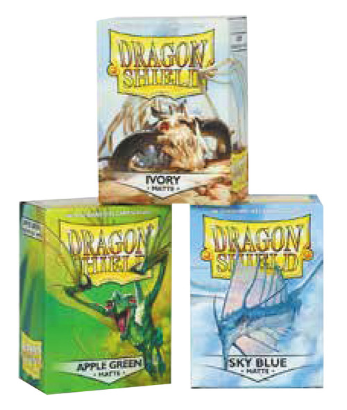 Card Sleeves: Solid Color Sleeves - Dragon Shields: (100) Matte Ivory [ATM 11017]