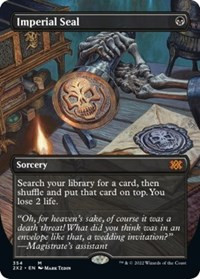 Imperial Seal (Borderless) - Double Masters 2022