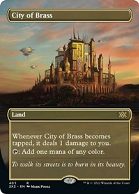 City of Brass (Borderless) - Double Masters 2022