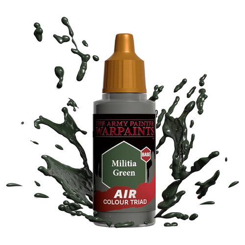 Paint: Army Painter - Warpaints Air: Militia Green (18ml)