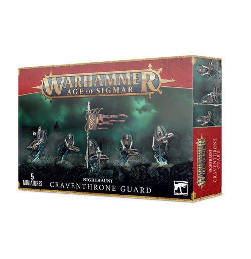 Warhammer: Age of Sigmar: Grand Alliance: Death - Nighthaunt Craventhrone Guard [GAW 91-66]