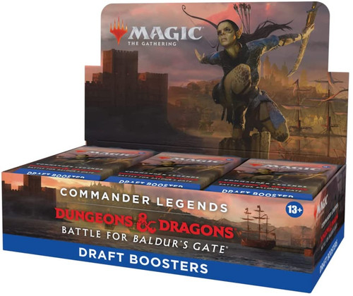 Magic The Gathering Sealed: Commander Legends: Battle for Baldur's Gate - CLB Draft Booster Display (24) [WOC D10030000]