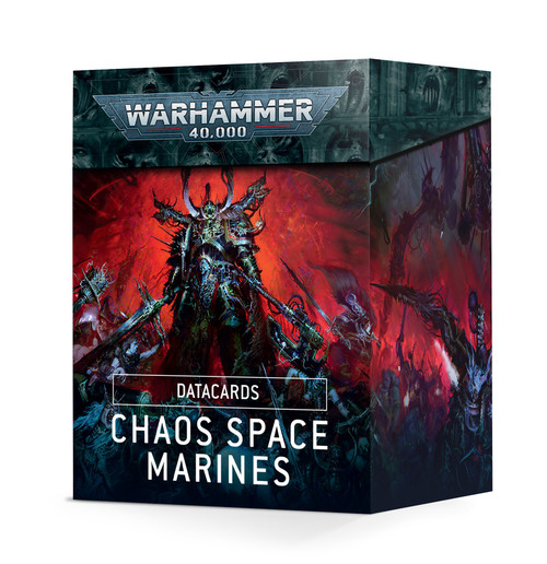 Warhammer 40K: Chaos Space Marines - Datacards: Chaos Space Marine (9th Ed) [GAW 43-02]