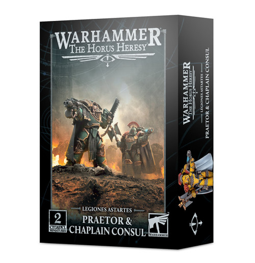 Warhammer 40K: Horus Heresy - Legion Cataphractii Praetor & Chaplain Consul [GAW 31-08]