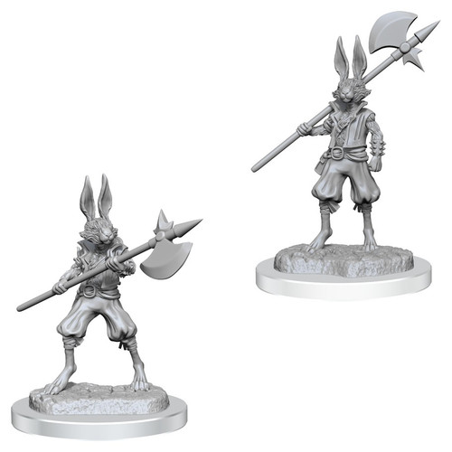 RPG Miniatures: Monsters and Enemies - Nolzurs Marvelous Unpainted Minis: Harengon Brigands