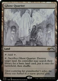 Ghost Quarter (679) [Foil] - Secret Lair Drop Series