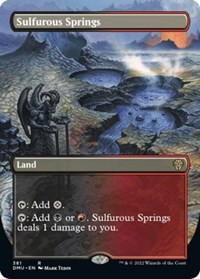 Sulfurous Springs (Borderless) [Foil] - Dominaria United