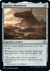Bontu's Monument - Commander: Dominaria United