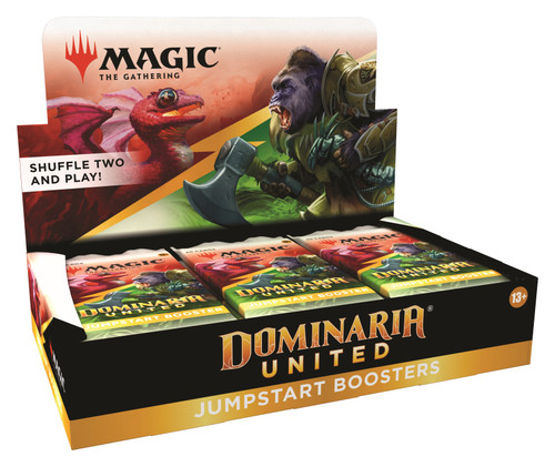 Magic The Gathering Sealed: Dominaria United - DMU Jumpstart Booster Display (18)