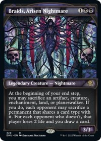 Braids, Arisen Nightmare (Textured Foil) [Foil] - Dominaria United
